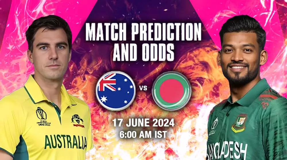 CricketLiveGame.com - 【Betting Tips】Australia vs Bangladesh in the 2024 ICC T20 World Cup