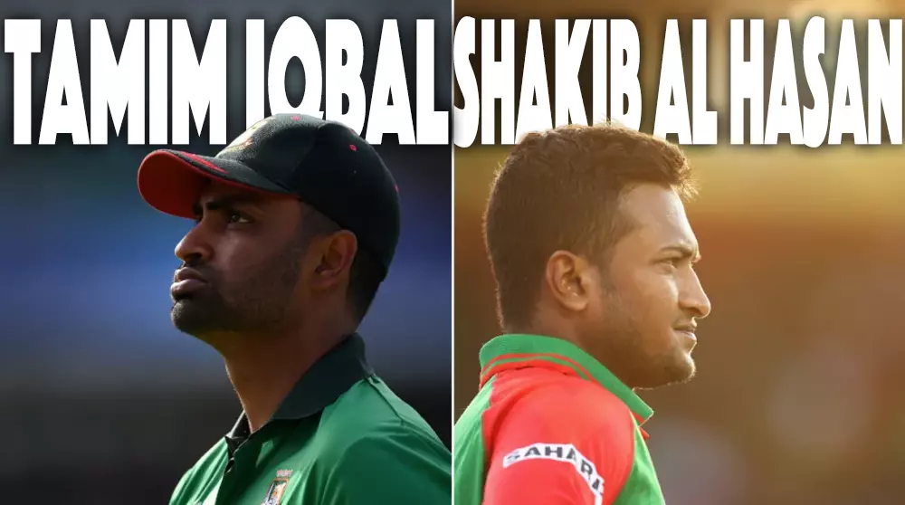 CricketLiveGame.com - Shakib Al Hasan and Tamim Iqbal