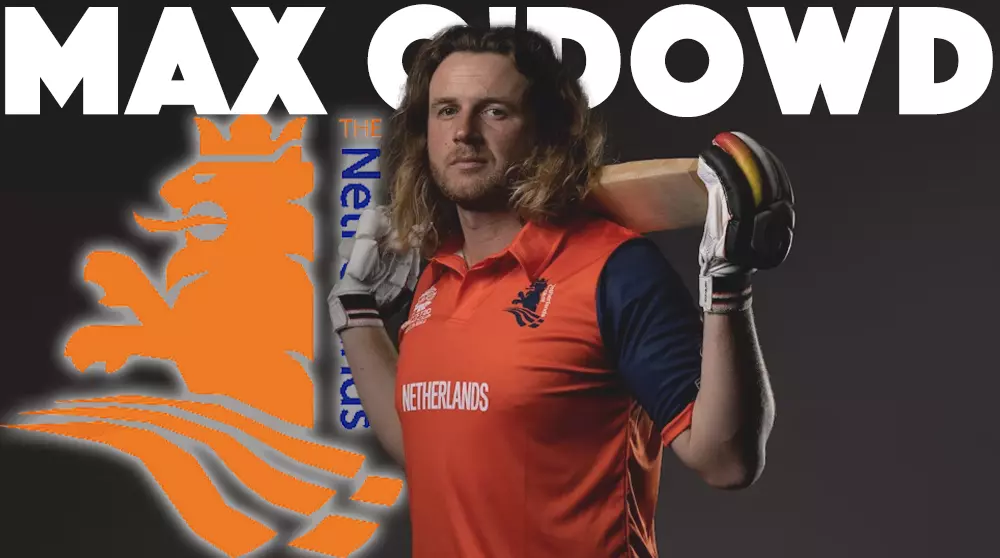 CricketLiveGame.com - Max O'Dowd